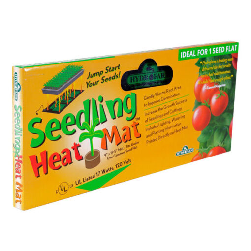 HydroFarm Seedling Heat Mat MT10006 box