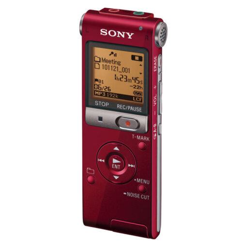 Sony Digital Voice Recorder ICDUX512RED