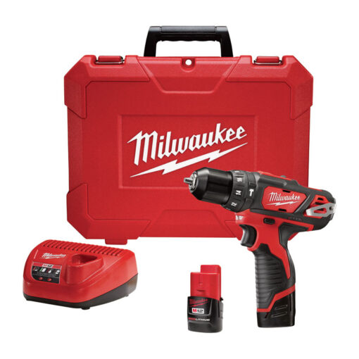 Milwaukee M12 3/8" Drill/Driver Kit, 2407-22